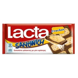 LACTA ΣΟΚΟΛΑΤΑ SANDWICH CRACKER 87gr
