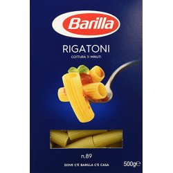 BARILLA RIGATONI n.89 500gr BARILLA RIGATONI n.89 500gr