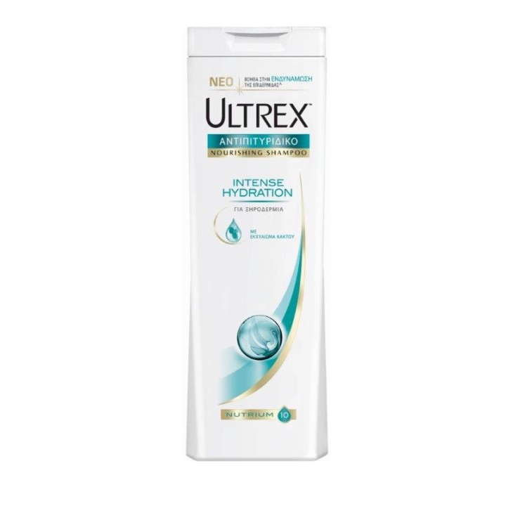 ULTREX SHAMPOO ΑΝΤ/ΔΙΚΟ 500ml WOMEN INTESNSE HYDRATION