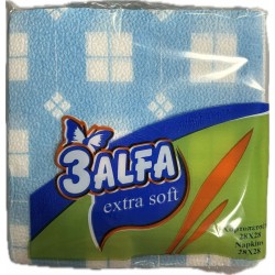 3ALFA ΧΑΡΤΟΠΕΤΣΕΤΕΣ ΑΠΛΕΣ 28Χ28 50PCS