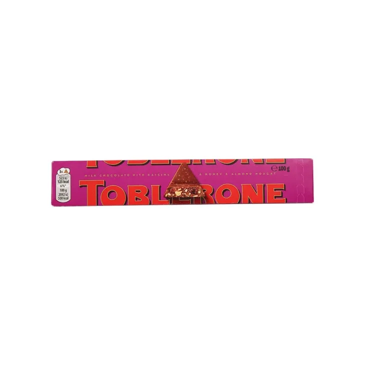 TOBLERONE ΣΟΚΟΛΑΤΑ ΜΕ ΞΥΡΟΥΣ ΚΑΡΠΟΥΣ ΚΑΙ ΦΡΟΥΤΑ 100GR