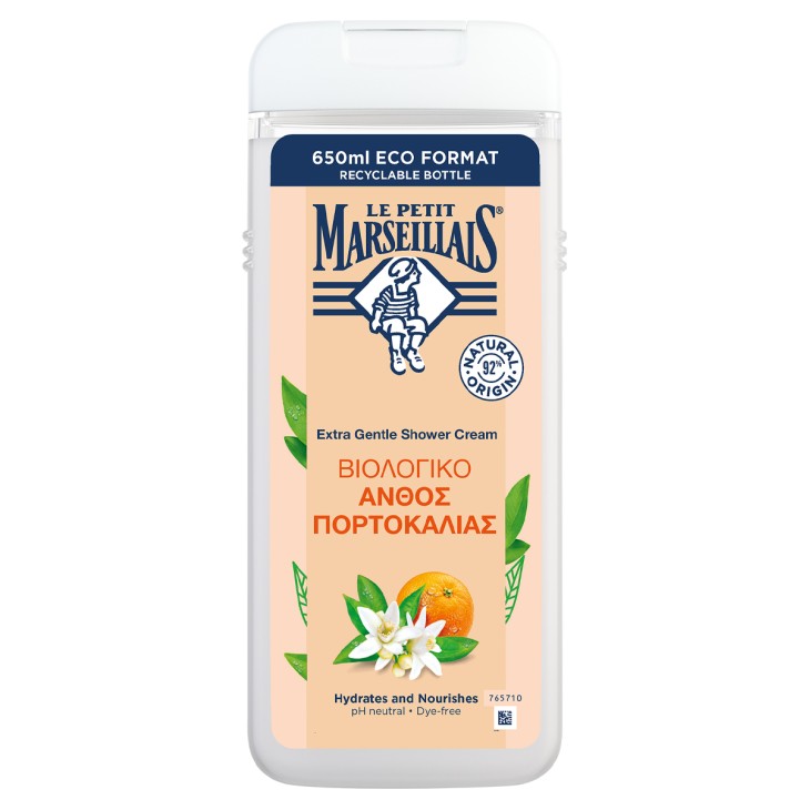 LE PETIT MARSEILIAIS ΑΦΡΟΛΟΥΤΡΟ 650ml ΑΝΘΗ ΠΟΡΤΟΚΑΛΙΑΣ