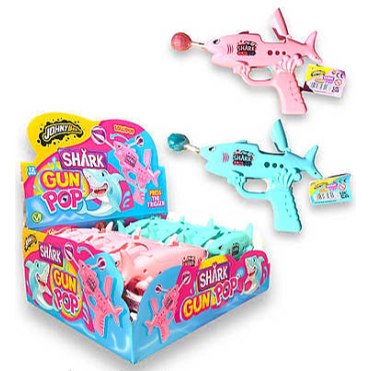 JOHNY BEE GUN POP SHARK ΓΛΕΙΦΙΤΖΟΥΡΙ-ΠΑΙΧΝΙΔΙ DISPLAY 12ΤΕΜ