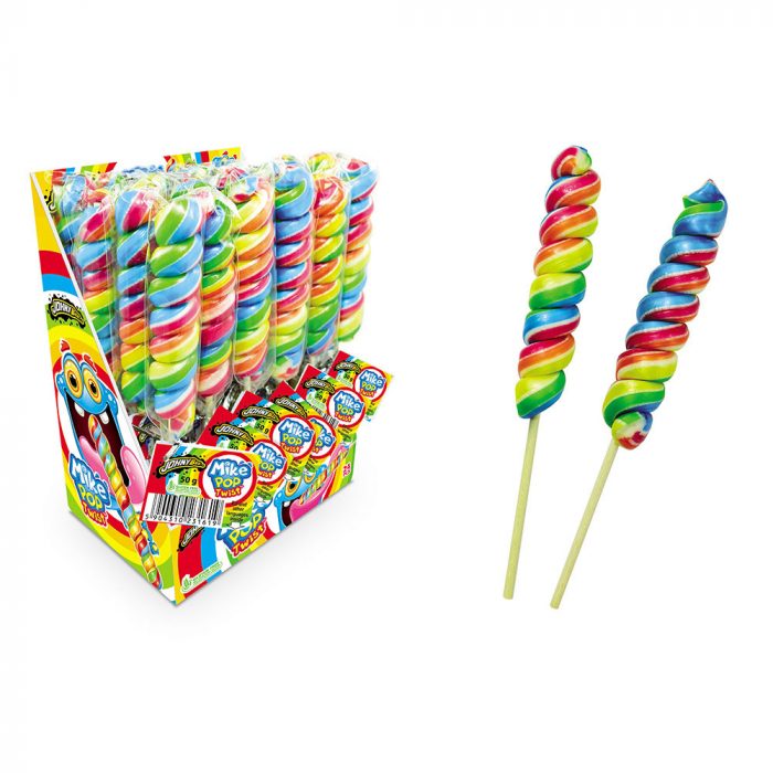 JOHNY BEE TWIST POP ΓΛΕΙΦΙΤΖΟΥΡΙ ΓΥΡΙΣΤΟ ΧΡΩΜΑΤΙΣΤΟ DISPLAY 24ΤΕΜ