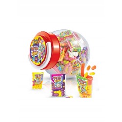 JOHNY BEE DR LAB MINI CANDY ΚΑΡΑΜΕΛΑΚΙΑ ΜΕ ΦΡΟΥΤΑ DISPLAY 70ΤΕΜ