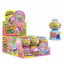 JOHNY BEE GUMBALL MACHINE ΤΣΙΧΛΑ+ΠΑΙΧΝΙΔΙ DISPLAY 12ΤΕΜ