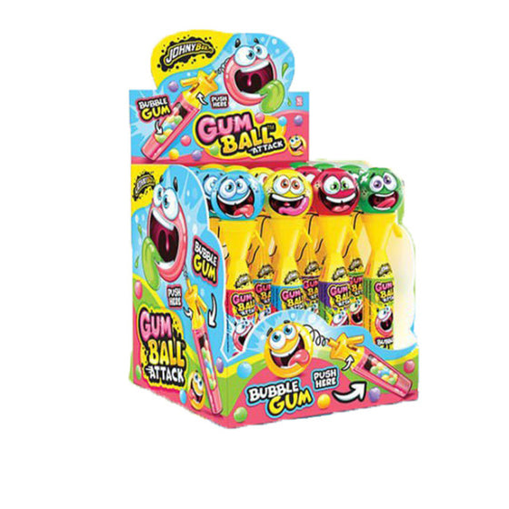 JOHNY BEE GUMBALL ATTACK ΤΣΙΧΛΑ+ΠΑΙΧΝΙΔΙ DISPLAY 16ΤΕΜ
