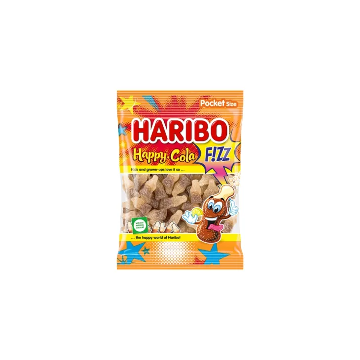 HARIBO ZAXΑΡΩΤΑ 80GR FIZZ COLA HARIBO ZAXΑΡΩΤΑ 80GR FIZZ COLA