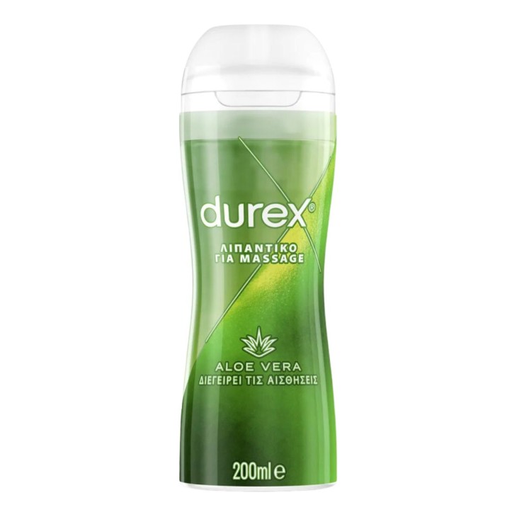 DUREX ΛΑΔΙ ΜΑΖΑΖ/ΛΙΠΑΝΤΙΚΟ ALOE VERA 200ML