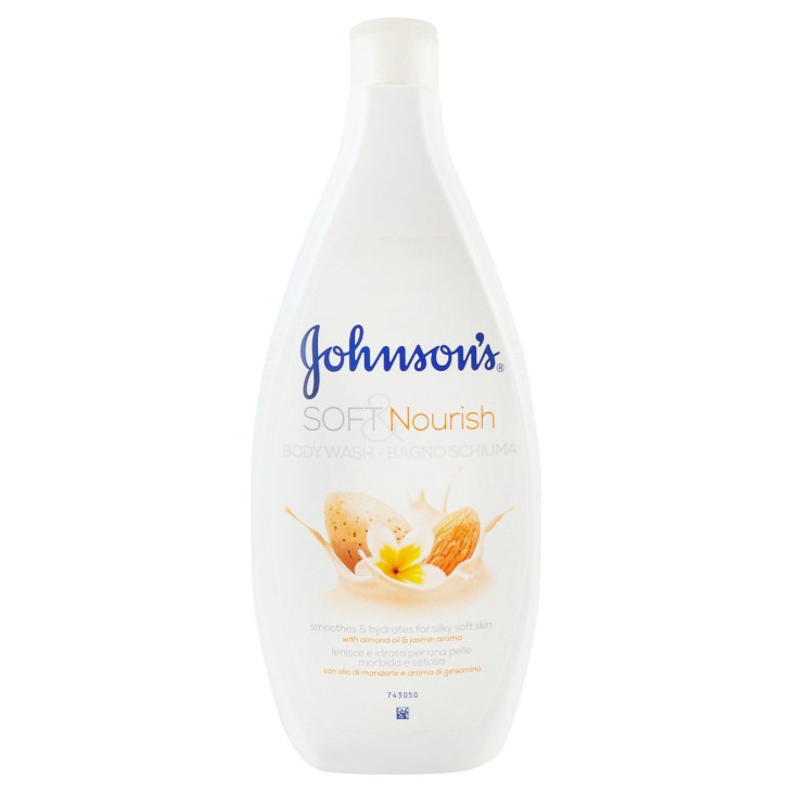 JOHNSON'S ΑΦΡΟΛΟΥΤΡΟ 750ml SOFT&NOURISHING ALMOND&JASMIN