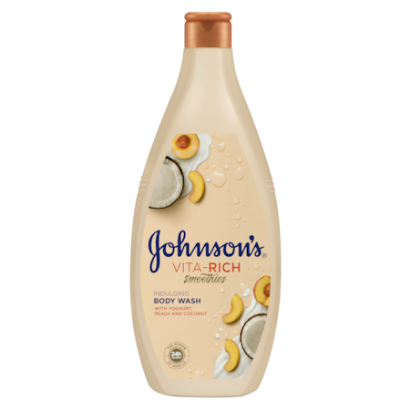 JOHNSON'S ΑΦΡΟΛΟΥΤΡΟ 750ml VITA RICH SMOTHIES COCONUT YOGURT&PEACH