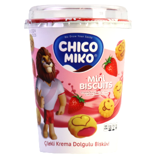 CHICO MIKO MINI BISCUITS ΦΑΤΣΟΥΛΕΣ ΜΕ ΓΕΜΙΣΗ ΦΡΑΟΥΛΑ 125GR CHICO MIKO MINI BISCUITS ΦΑΤΣΟΥΛΕΣ ΜΕ ΓΕΜΙΣΗ ΦΡΑΟΥΛΑ 125GR