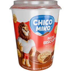 CHICO MIKO MINI BISCUITS ΦΑΤΣΟΥΛΕΣ ΜΕ ΓΕΜΙΣΗ ΣΟΚΟΛΑΤΑ 125GR CHICO MIKO MINI BISCUITS ΦΑΤΣΟΥΛΕΣ ΜΕ ΓΕΜΙΣΗ ΣΟΚΟΛΑΤΑ 125GR