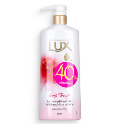 LUX ΑΦΡΟΛΟΥΤΡΟ 600ml SOFT TOUCH WITH ROSE LUX ΑΦΡΟΛΟΥΤΡΟ 600ml SOFT TOUCH WITH ROSE