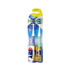 AIM ΟΔΟΝΤΟΒΟΥΡΤΣΑ 1+1 VERTICAL EXPERT ΜΕΤΡΙΑ AIM ΟΔΟΝΤΟΒΟΥΡΤΣΑ 1+1 VERTICAL EXPERT ΜΕΤΡΙΑ