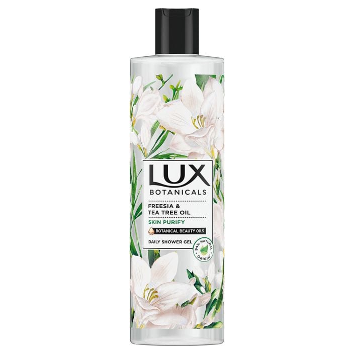 LUX ΑΦΡΟΛΟΥΤΡΟ 500ml BOTANICALS SKIN PURIFY FREESIA&TEA TREE OIL