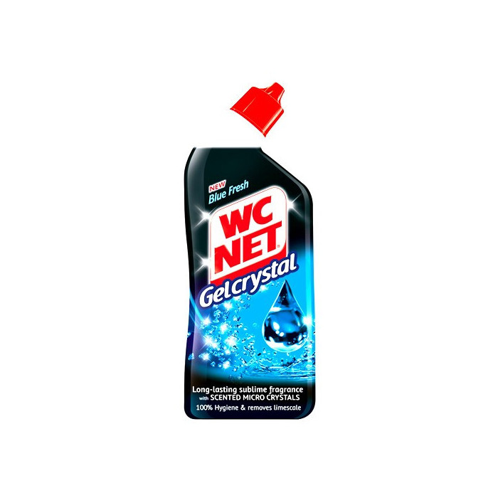 WC NET GEL CRYSTAL BLUE FRESH 750ML