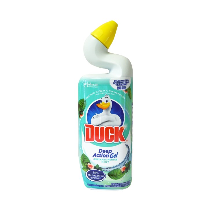 DUCK WC ΠΑΠΙ DEEP ACTION GEL ΦΡΕΣΚΑΔΑ ΜΕΝΤΑΣ 750ML