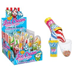 JOHNY BEE ICE CREAM POP LOLLIPOP ΠΑΓΩΤΑΚΙ DISPLAY 12ΤΕΜ
