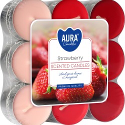 AURA ΚΕΡΙΑ ΡΕΣΩ 18ΤΕΜ (4 ΩΡΕΣ) STRAWBERRY ΚΟΚΚΙΝΟ