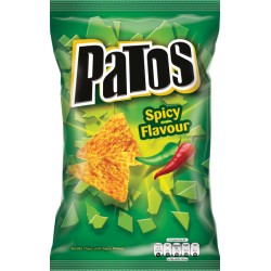 PATOS NACHOS ΚΛΑΣΙΚΑ ΣΝΑΚ ΚΑΛΑΜΠΟΚΙΟΥ ΓΕΥΣΗ TACO SPICY 100GR