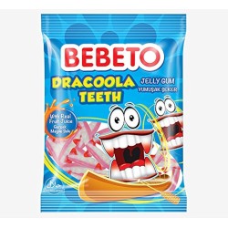 BEBETO ΖΑΧΑΡΩΤΑ 80GR DRACOOLA TEETH