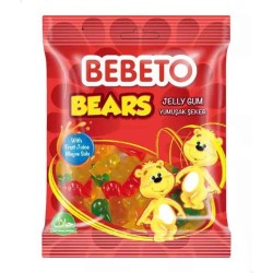 BEBETO ΖΑΧΑΡΩΤΑ 80GR ΑΡΚΟΥΔΑΚΙΑ
