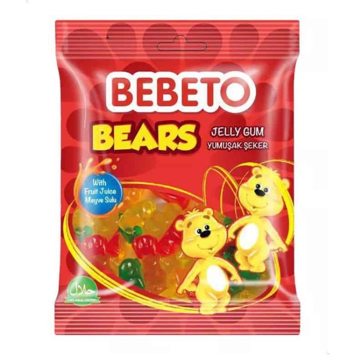 BEBETO ΖΑΧΑΡΩΤΑ 80GR ΑΡΚΟΥΔΑΚΙΑ