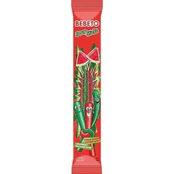 BEBETO ΖΑΧΑΡΩΤΑ 30GR SOUR STICKS WATERMELON