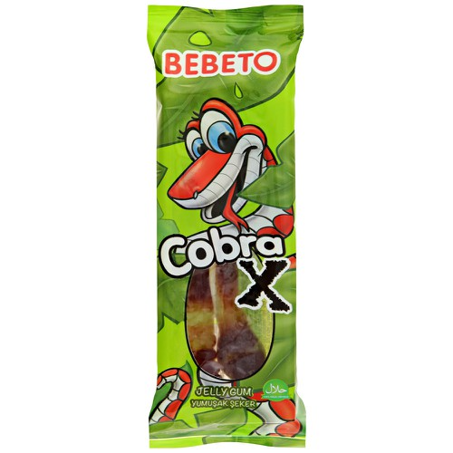 BEBETO ΖΑΧΑΡΩΤΑ 30GR JELLY GUM COMBRA X