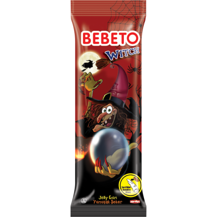 BEBETO ΖΑΧΑΡΩΤΑ 22GR WITCH GUMMY BEBETO ΖΑΧΑΡΩΤΑ 22GR WITCH GUMMY