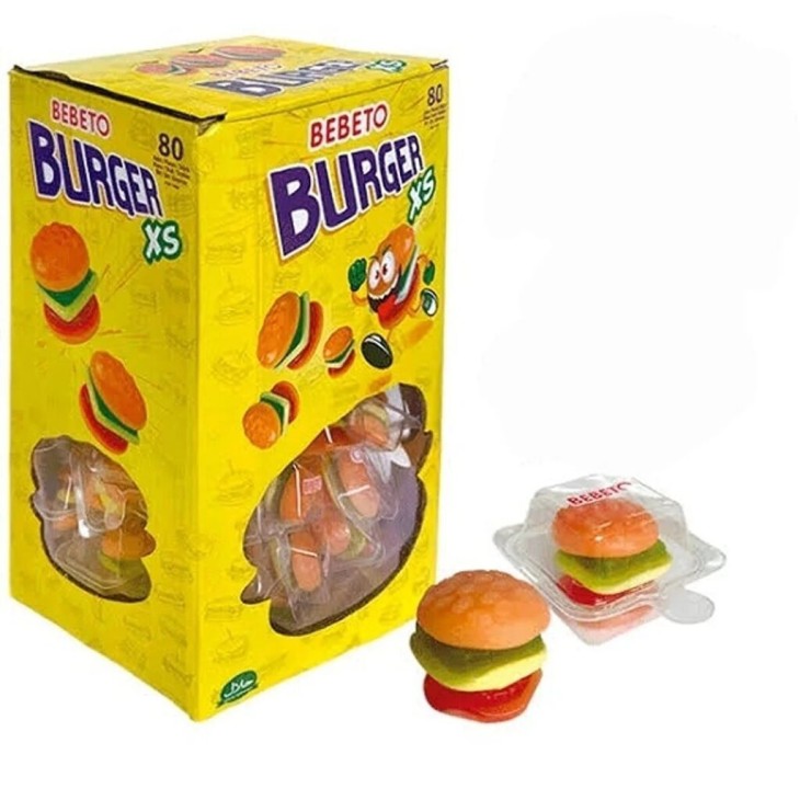 BEBETO MINI BURGER ΖΑΧΑΡΩΤΟ 80TMX (80X10,5GR)