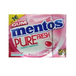 MENTOS ΤΖΙΧΛΕΣ PURE FRESH CHERRY MINT 30GR MENTOS ΤΖΙΧΛΕΣ PURE FRESH CHERRY MINT 30GR