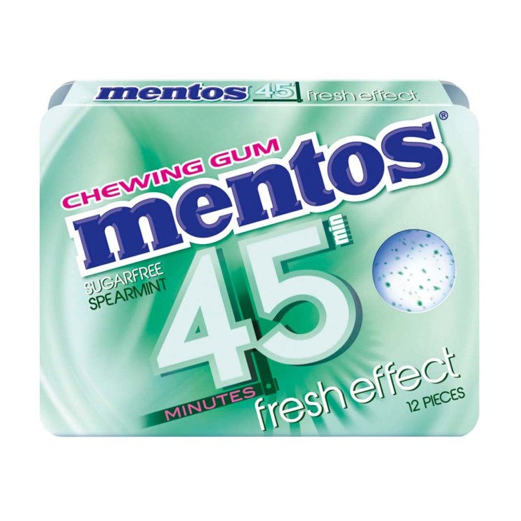 MENTOS ΤΖΙΧΛΕΣ PURE FRESH 18GR SPEARMINT ΚΑΡΤΕΛΑ