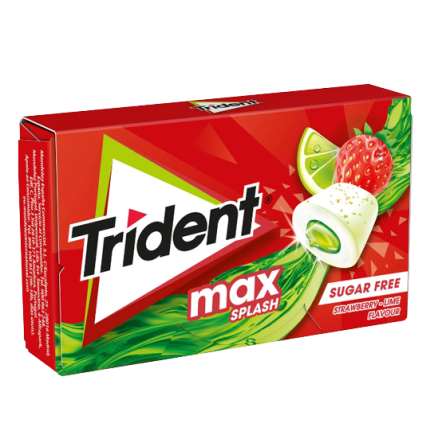 TRIDENT LONG LASTING STRAWBERRY LIME 22gr