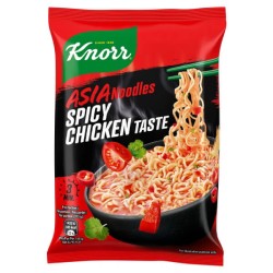KNORR ASIA NOODLES 73GR SPICY CHICKEN TASTE (ΓΡΗΓΟΡΟ ΓΕΥΜΑ)