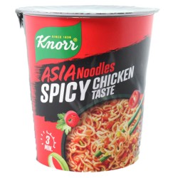 KNORR SNACK POT (ΓΡΗΓΟΡΟ ΓΕΥΜΑ) 64GR SPICY CHICKEN PASTA