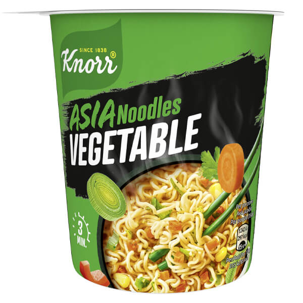 KNORR SNACK POT (ΓΡΗΓΟΡΟ ΓΕΥΜΑ) 65GR VEGETABLE PASTA