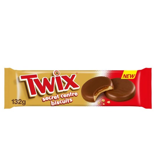 TWIX BISCUITS 132g