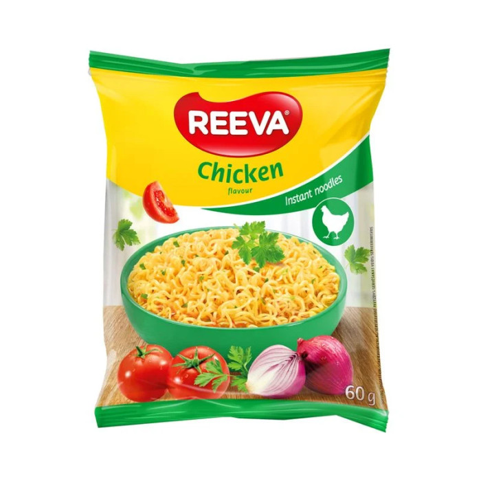 REEVA INSTANT NOODLES 60GR CHICKEN FLAVOUR