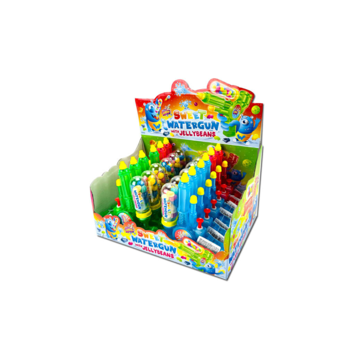 SWEET WATER GUN + ΚΑΡΑΜΕΛΑΚΙΑ 20GR 12TEM