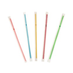 ΚΑΛΑΜΑΚΙΑ ΠΛΑΣΤΙΚΑ REUSABLE 100ΤΕΜ ΦΡΑΠΕ ΧΡΩΜΑΤΙΣΤΑ ΣΠΑΣΤΑ