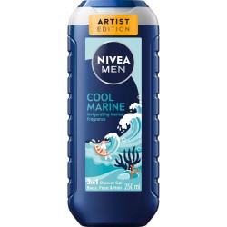 NIVEA ΑΦΡΟΛΟΥΤΡΟ 250ml MEN COOL MARINE NIVEA ΑΦΡΟΛΟΥΤΡΟ 250ml MEN COOL MARINE