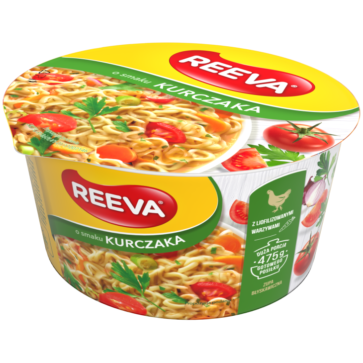 REEVA INSTANT NOODLES 75GR CHICKEN FLAVOUR (ΣΕ ΜΠΩΛ ΣΕΡΒΙΡΙΣΜΑΤΟΣ)