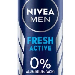 NIVEA BODY SPRAY MEN 150ml FRESH ACTIVE 0% ALUMINUM NIVEA BODY SPRAY MEN 150ml FRESH ACTIVE 0% ALUMINUM