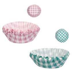 BAKING CUPS ΦΟΡΜΑΚΙΑ/ΘΗΚΕΣ ΓΙΑ ΚΕΚΑΚΙΑ 12CM ΚΑΡΟ 75TEM