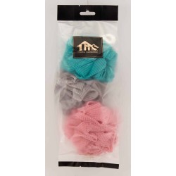 TNS ΣΦΟΥΓΓΑΡΙ ΜΠΑΝΙΟΥ ΔΥΧΤΙ SET 3TEM ΔΙΑΦΟΡΑ ΧΡΩΜΑΤΑ