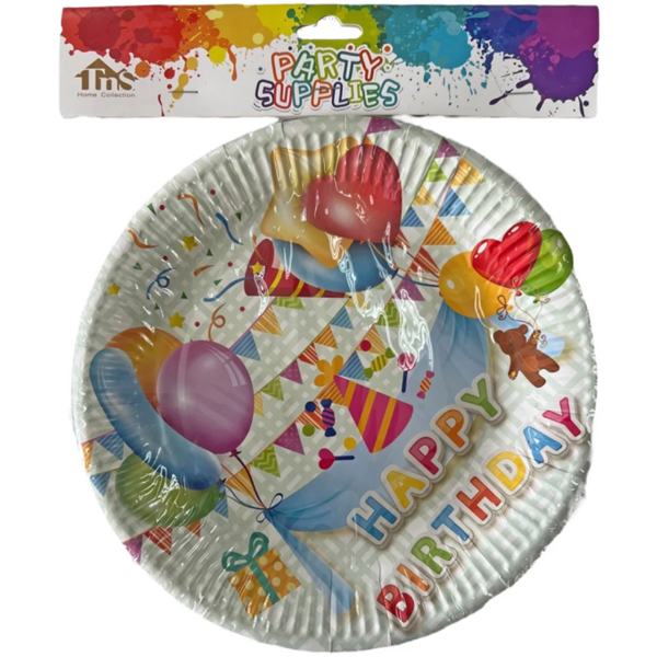 TNS ΠΙΑΤΑ ΠΑΡΤΥ ΜΙΚΡΑ 18CM (ΔΙΑΦΟΡΑ ΣΧΕΔΙΑ)