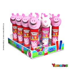 YAMMIES POPS 3D ΓΛΕΙΦΙΤΖΟΥΡΙ PEPPA PIG DISPLAY 12ΤΕΜ
