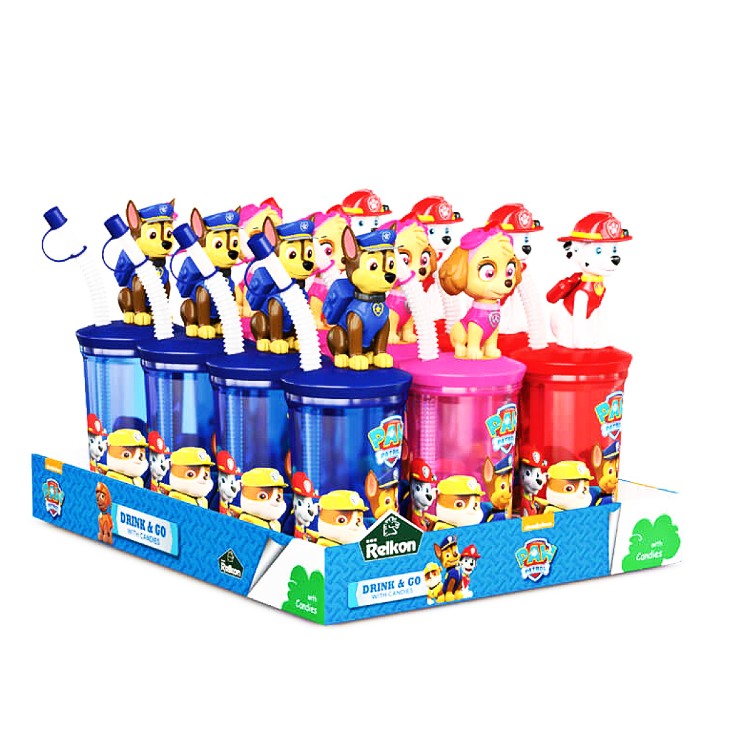 ΠΟΤΗΡΑΚΙ/ΠΑΓΟΥΡΙ ΜΕ ΚΑΡΑΜΕΛΑΚΙΑ PAW PATROL DISPLAY 12ΤΕΜ